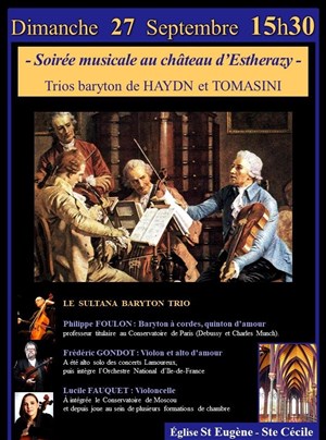 Affiche de Les Trios baryton à cordes de Haydn et Tomasini