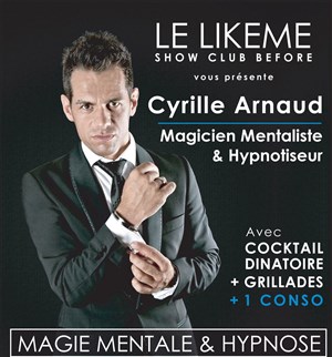 Affiche de Cocktail dinatoire + Hypnose + Soirée dansante