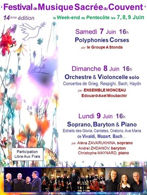 Affiche de Concert de Polyphonies Corses