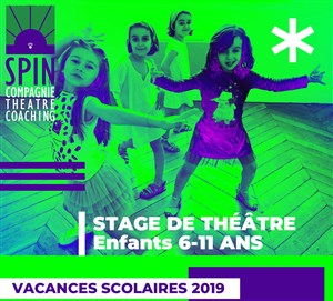 Affiche de Stage de théâtre enfants