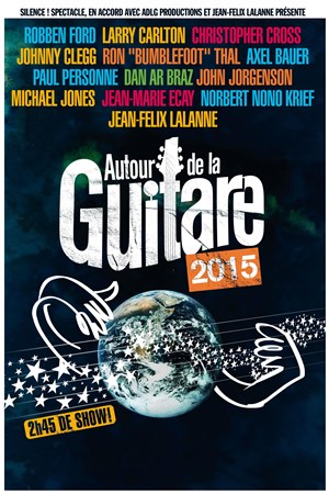 Affiche de Autour de la guitare 2015