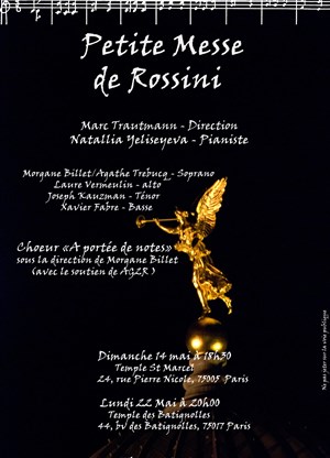Affiche de Petite messe de Rossini
