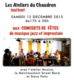 Affiche de Concert de fêtes