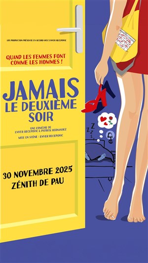 Affiche de Jamais le deuxième soir