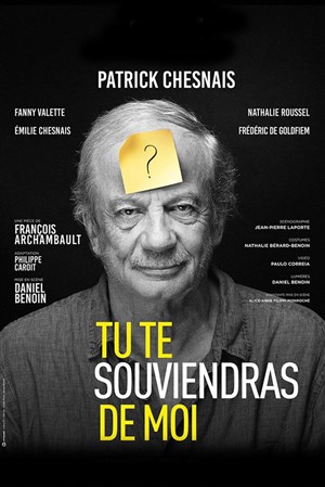 Affiche de Tu te souviendras de moi | avec Patrick Chesnais