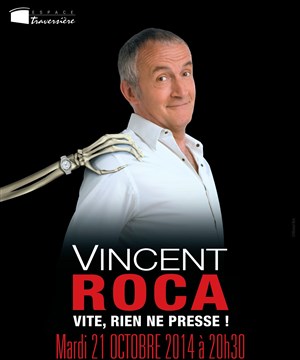 Affiche de Vincent Roca dans Delirium très mots