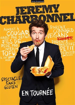 Affiche de Jérémy Charbonnel dans Spectacle sans gluten