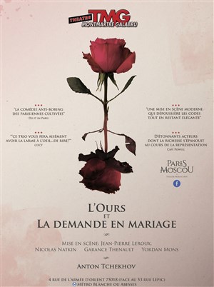 Affiche de L'Ours & La demande en mariage