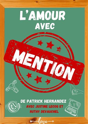 Affiche de L'Amour avec mention