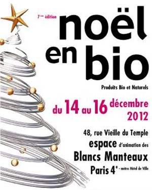 Affiche de Salon Noël en bio | 7ème édition