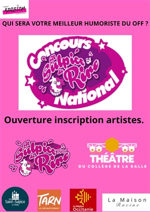 Affiche de Finale concours d'humour spécial Avignon