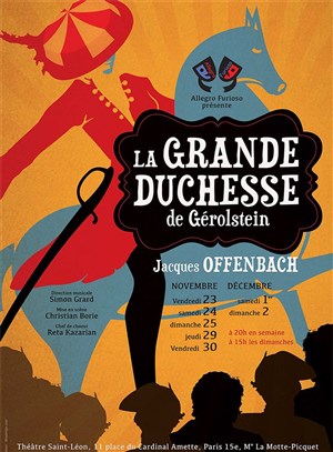 Affiche de La Grande-Duchesse de Gérolstein