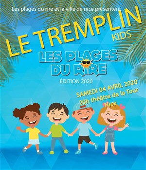 Affiche de Tremplin Kids plages du rire 2020