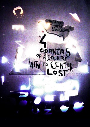 Affiche de Four Corners of a square with its center lost