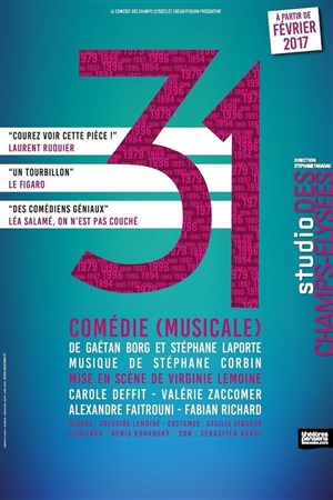 Affiche de 31 Comédie Musicale