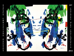 Affiche de 19ème Concours d'art contemporain