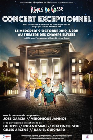 Affiche de Rêves de Gosse avec Orchestre de l'Harmonie de la Musique de l'Air