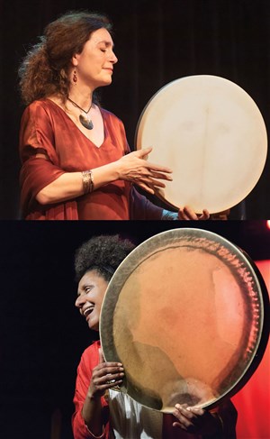 Affiche de Roses des Vents: Duo Nawal et Catherine Braslavsky