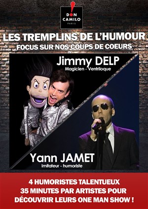 Affiche de Yann Jamet et Jimmy Delp dans Les tremplins de l'humour
