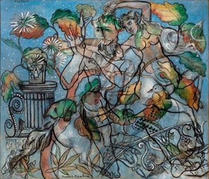 Affiche de Visite guidée : Dans l'appartement de Léonce Rosenberg : de Chirico, Ernst, Léger, Picabia