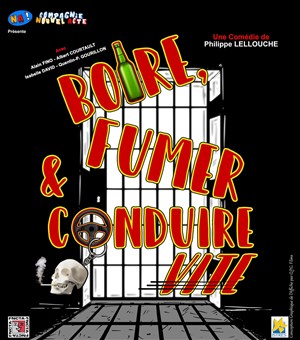 Affiche de Boire, fumer, et conduire vite