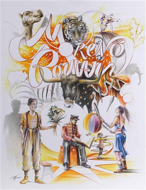 Affiche de Cirque Diana Moreno dans Cirque de la Belle Epoque