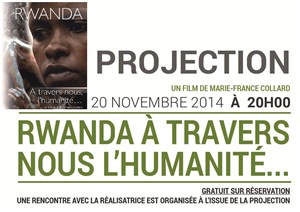 Affiche de Rwanda : A travers nous, l'humanité...