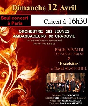 Affiche de Orchestre à Cordes de Cracovie | Date unique à Paris
