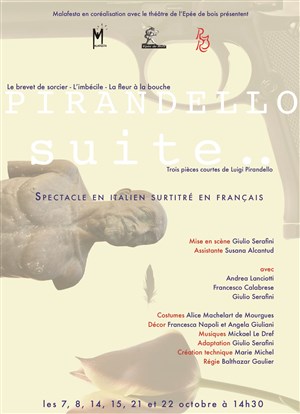 Affiche de Pirandello Suite