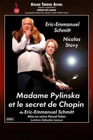 Affiche de Madame Pylinska | de et avec Eric Emmanuel Schmitt