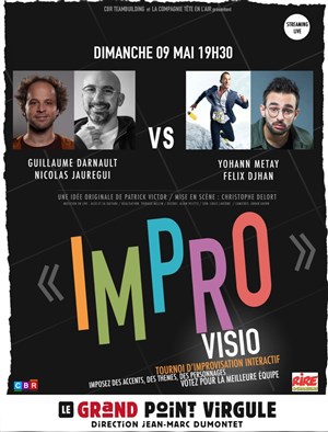 Affiche de Impro Visio en Live Streaming