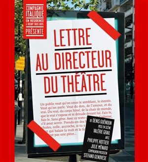 Affiche de Lettre au Directeur du théâtre