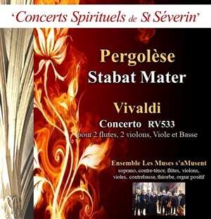 Affiche de Stabat Mater de Pergolèse