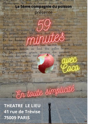 Affiche de 59 minutes avec coco en toute simplicité