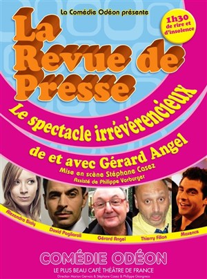 Affiche de La Revue de presse de Gérard Angel