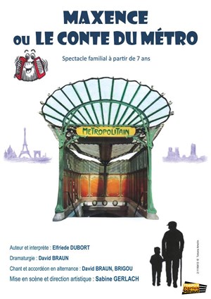Affiche de Maxence ou le conte du métro