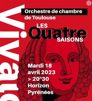 Affiche de Orchestre de Chambre de Toulouse : Vivaldi, les quatre saisons