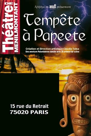 Affiche de Tempête à Papeete