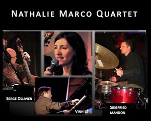 Affiche de Nathalie Marco Quartet | Jazz & Swingin' the Pop !