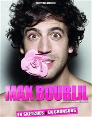 Affiche de Max Boublil dans En sketches et en chansons
