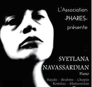 Affiche de Récital de piano par Svetlana Navasardian
