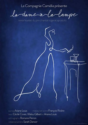 Affiche de La dame à la lampe