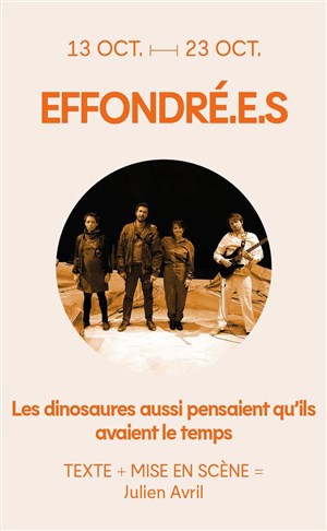 Affiche de Effondré.e.s