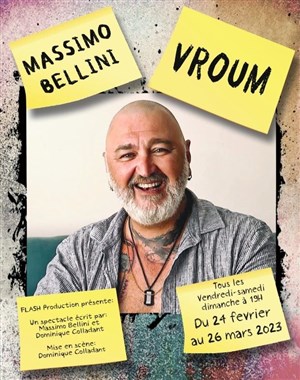 Affiche de Massimo Bellini dans Vroum