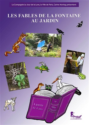 Affiche de Les fables de la Fontaine au Jardin