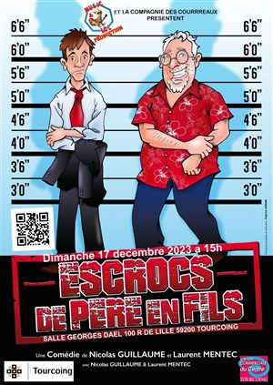 Affiche de Escrocs de père en fils