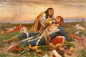 Affiche de La bataille de Kosovo -1389 - Boj na Kosovu
