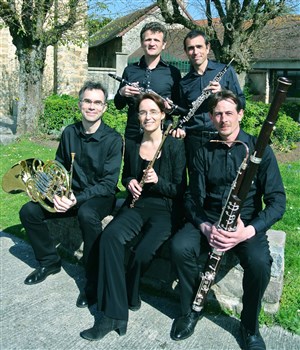 Affiche de Concert classico-jazz | par le Quintette Anacrouse