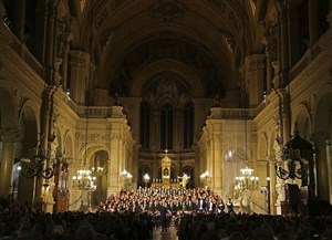 Affiche de Requiem de Mozart et Symphonie du Nouveau Monde de Dvorak
