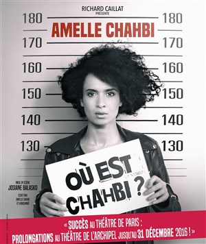 Affiche de Amelle Chahbi dans Où est Chahbi ?